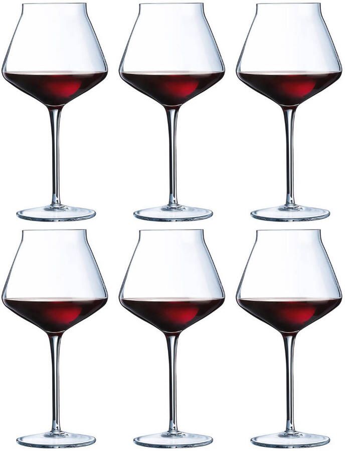 Chef & Sommelier Reveal Up Wijnglazen 550ml Kristalglas Ultra Transparant en Resistent 6 Stuks - Foto 3