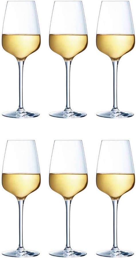 Chef & Sommelier Witte Wijnglazen Sublym 250 ml 6 stuks - Foto 2