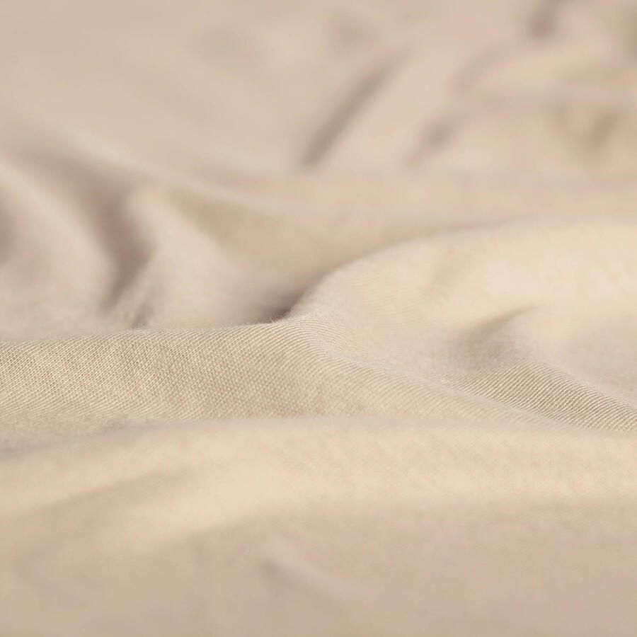 Cinderella Hoeslaken (tot 25 cm) Jersey 80 90x210 220 &100x200 cm Light Sand - Foto 5