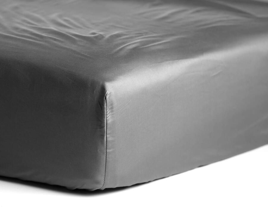 Cinderella Sundays Hoeslaken 2 Persoons 100% Katoen-Satijn 200x210 cm tot 25 cm Antraciet - Foto 5