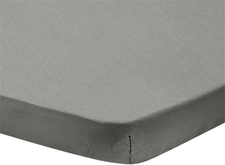 Cinderella Sundays Hoeslaken Topper 100% Katoen-Satijn 1 Persoons 90x210 cm tot 15 cm Antraciet - Foto 2