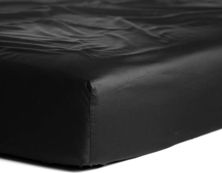 Cinderella Sundays Hoeslaken 2 Persoons 100% Katoen-Satijn Extra Lang 180x220 cm tot 25 cm Zwart - Foto 4