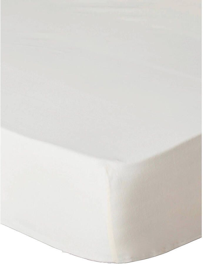 Cinderella Weekend Hoeslaken Geschikt voor Boxspring Katoen 160x200 cm tot 35 cm matrashoogte Ivoor - Foto 11