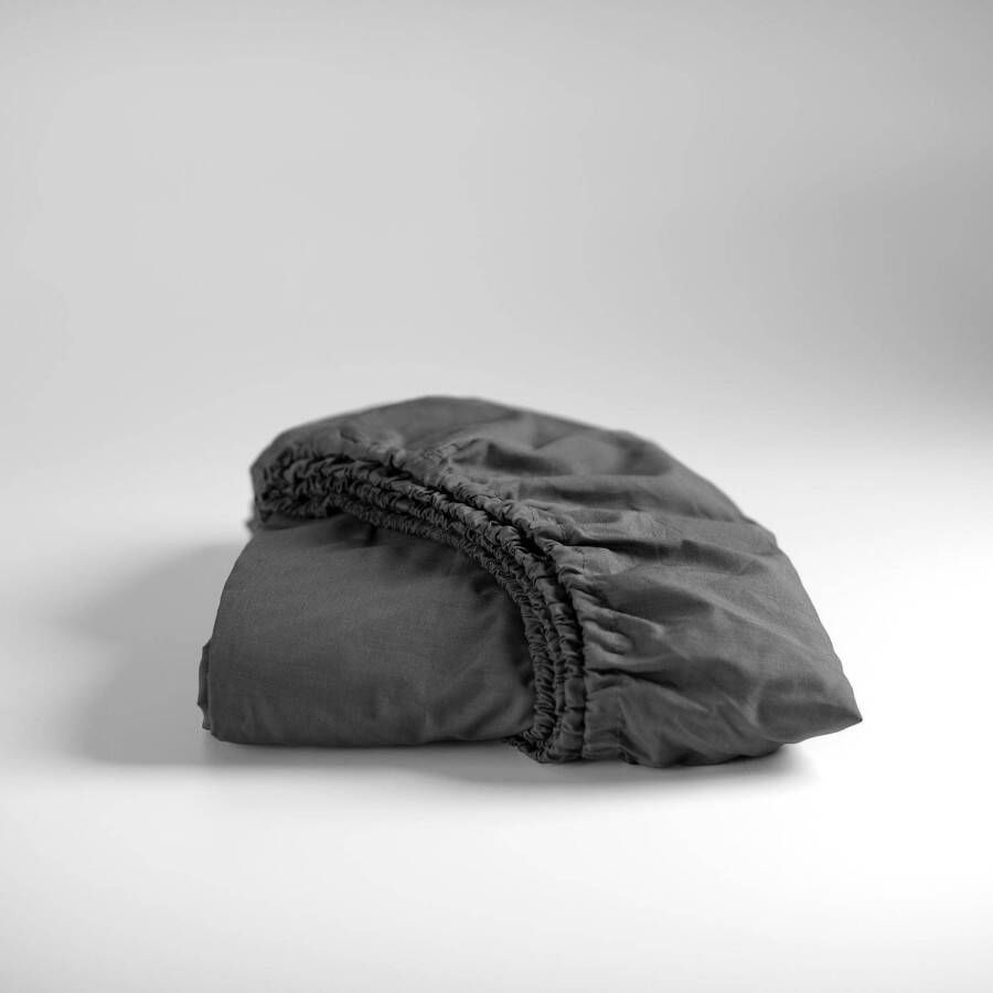 Cinderella Hoeslaken Flanel Geschikt voor Boxspring 2 Persoons 180 x 200 210 cm tot 30 cm Antraciet - Foto 15