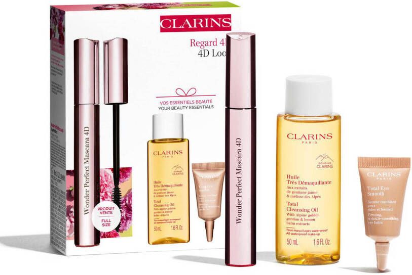 Clarins 4D look gezichtsverzorgingsset