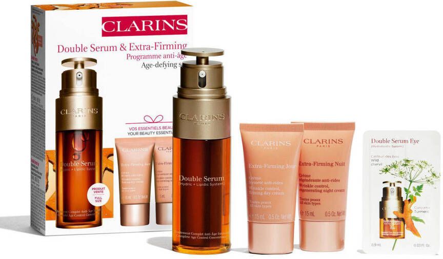 Clarins Double Serum & Extra-Firming Anti-ageing routine gezichtsverzorgingsset