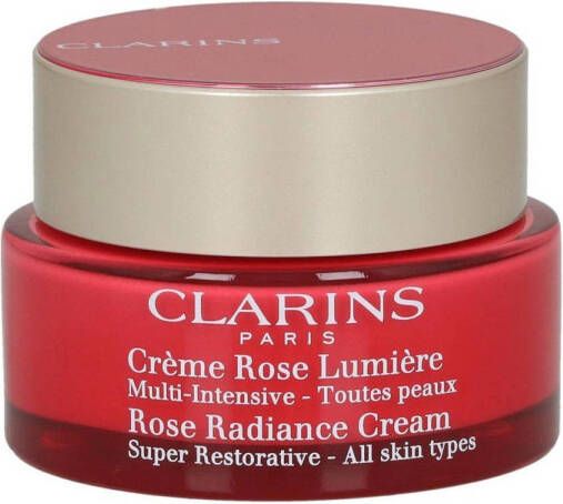 Clarins Rose Lumière Super Restorative Cream dagcreme Alle huidtypen