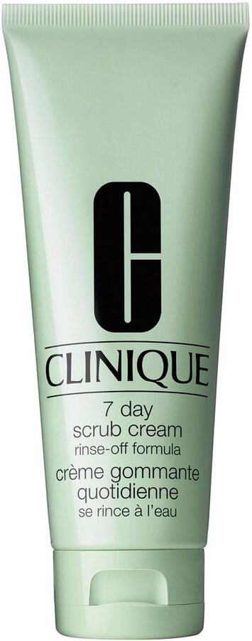 Clinique 7 Day Scrub Cream Dagelijkse Exfoliërende Crème Afspoelbare Formule