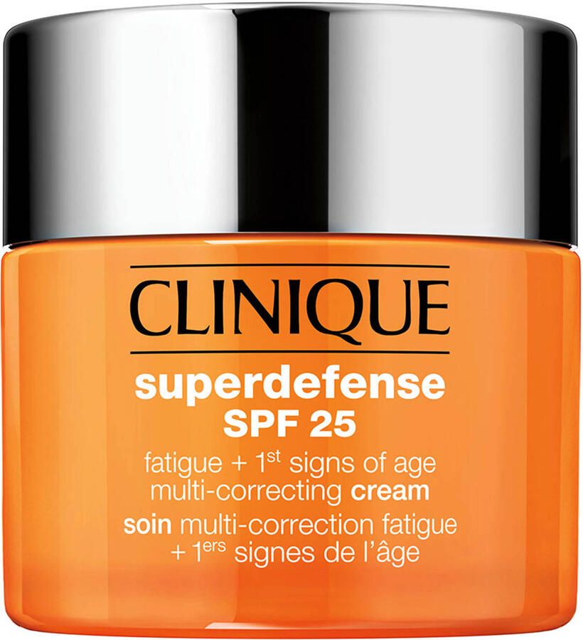 Clinique Superdefense Multi-Corrigerende Crème tegen Vermoeidheid + 1e Tekenen van Veroudering Type 3 4