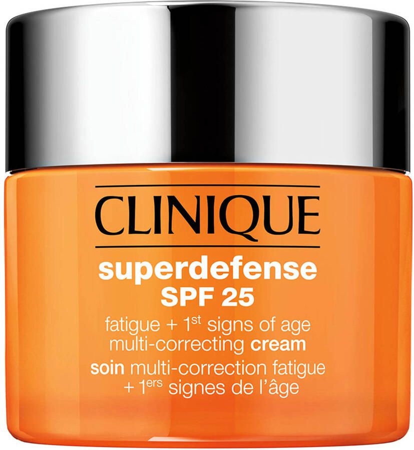 Clinique Superdefense Multi-Corrigerende Crème tegen Vermoeidheid + 1e Tekenen van Veroudering Type 1 2