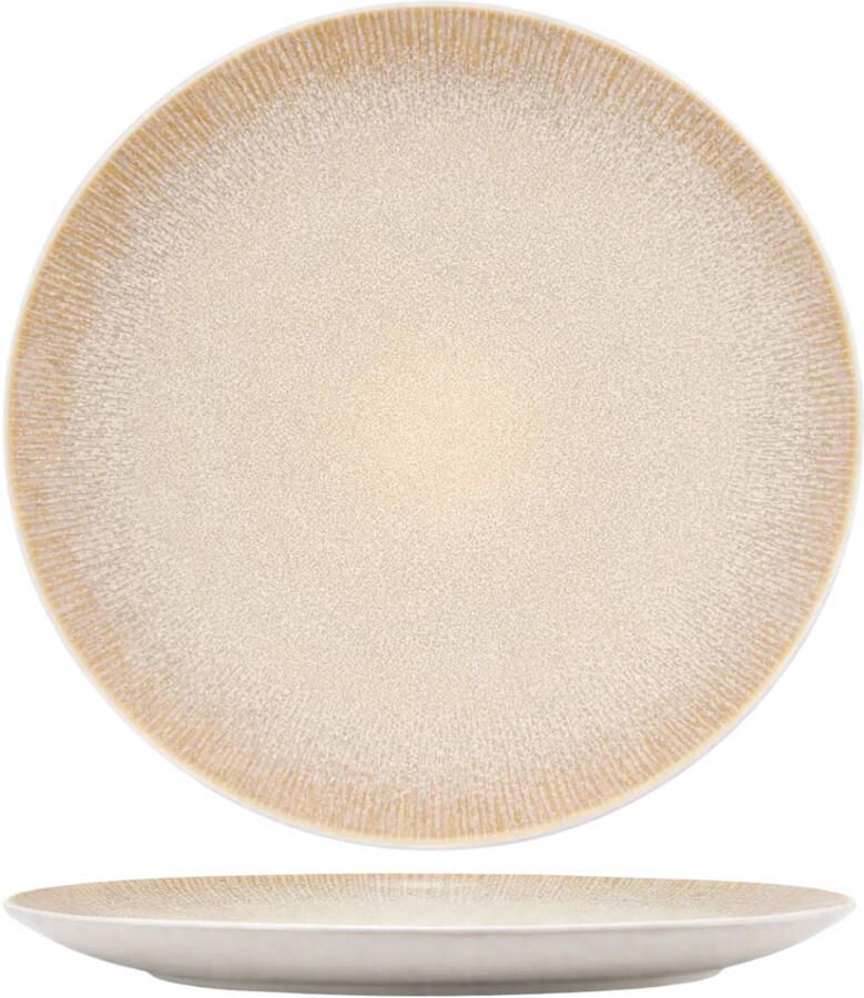 Cookinglife Dinerborden Nola Sand ø 27 cm 6 Stuks