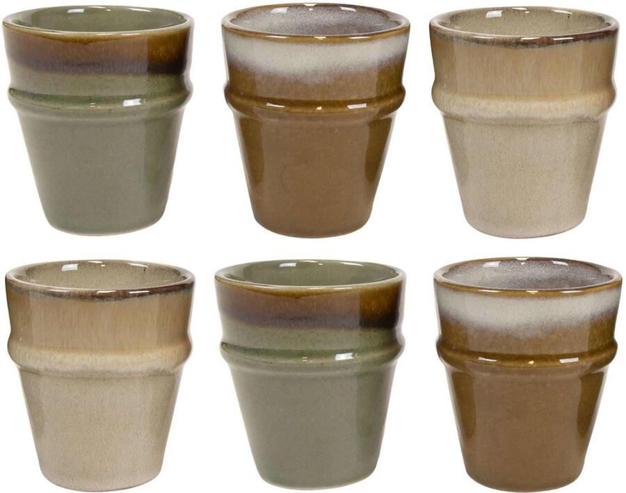 Cookinglife Espresso kopjes Nomad Ridge 100 ml 6 stuks