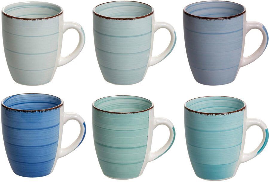 Cookinglife Mokken Delice Blauw 350 ml 6 stuks