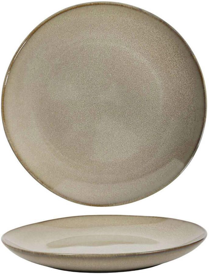 Cookinglife Ontbijtborden Dessertborden Sabi Beige ø 21 cm 6 Stuks