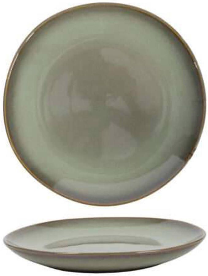 Cookinglife Ontbijtborden Dessertborden Sabi Groen ø 21 cm 6 Stuks