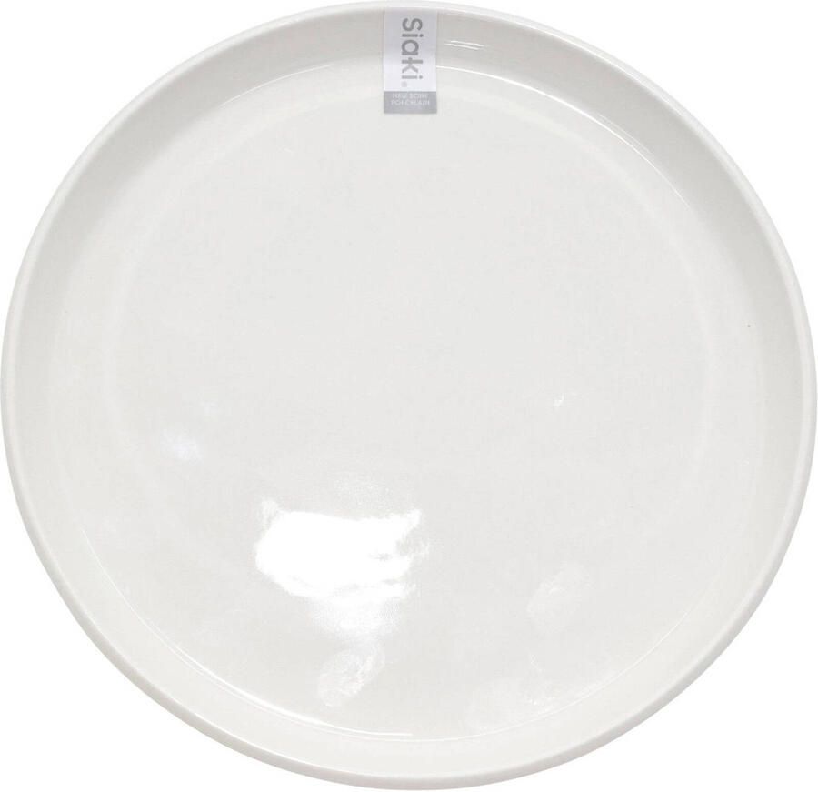 Cookinglife Ontbijtborden Dessertborden Siaki Wit Blauw Grijs ø 19 cm Porselein 6 stuks