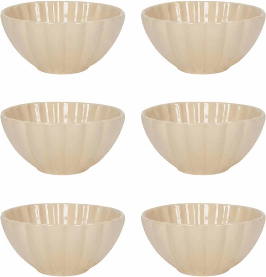 Cookinglife Soepkommen Kommen Cardida Beige ø 14 cm 6 Stuks