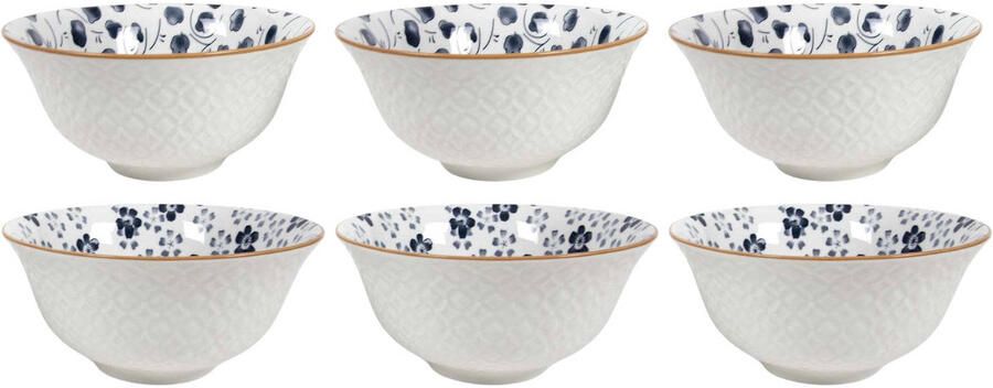 Cookinglife Soepkommen Kommen Fleuris ø 16 cm 6 stuks