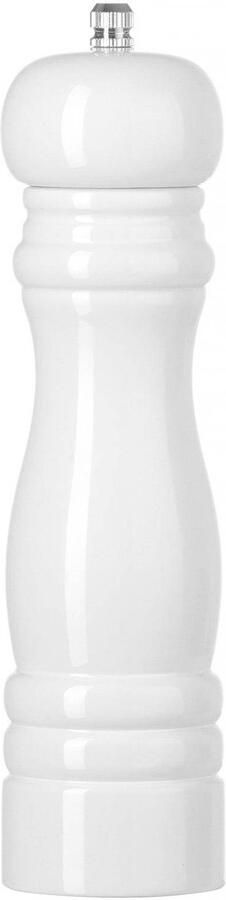 Cookinglife Zoutmolen Rocca Wit Glanzend Keramische Molen 21.5 cm