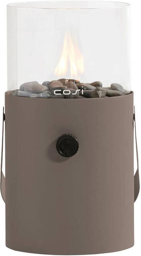 Cosi scoop Original Clay Gaslantaarn Unieke sfeermaker Voor binnen en buiten Brand 5 tot 6 uur op een gascartouche - Foto 2