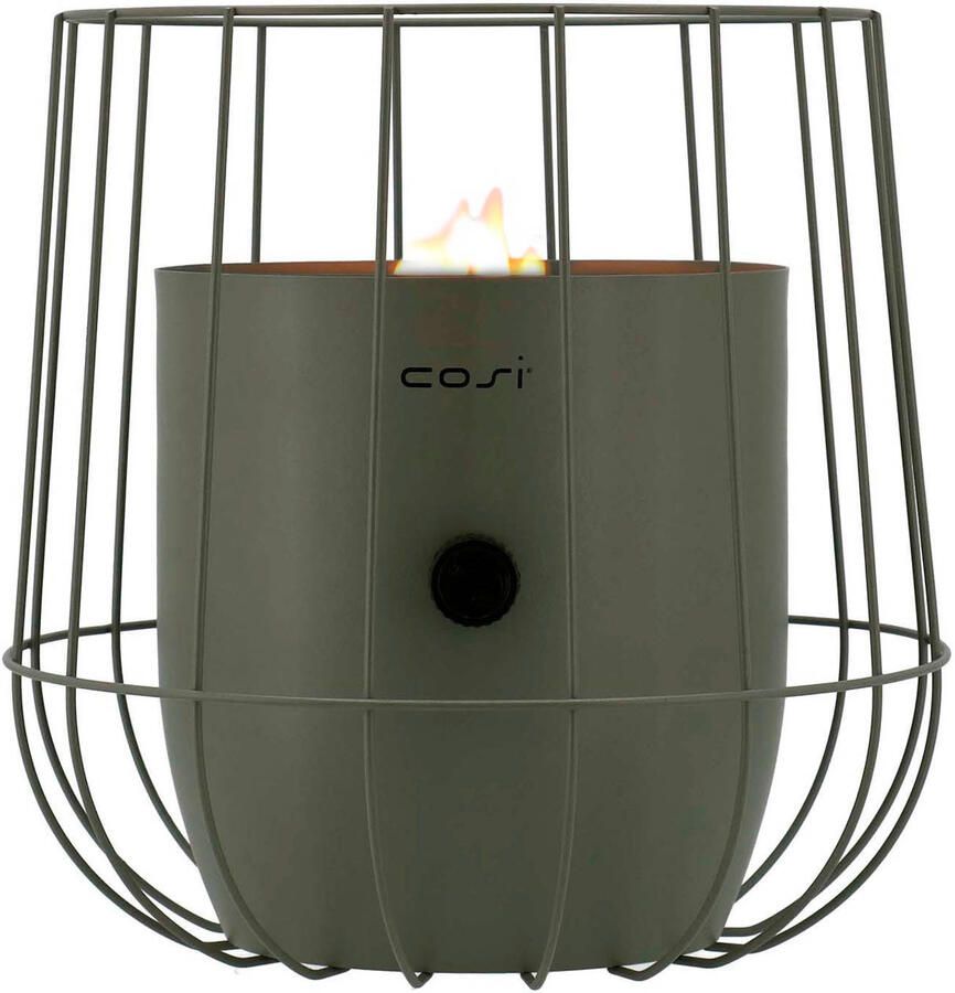 Cosi scoop Basket Olive Gaslantaarn Unieke sfeermaker Voor binnen en buiten Brand 5 tot 6 uur op een gascartouche