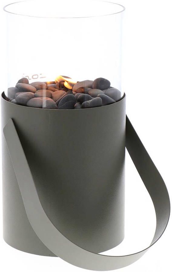 Cosi scoop Original Olive Gaslantaarn Unieke sfeermaker Voor binnen en buiten Brand 5 tot 6 uur op een gascartouche - Foto 5