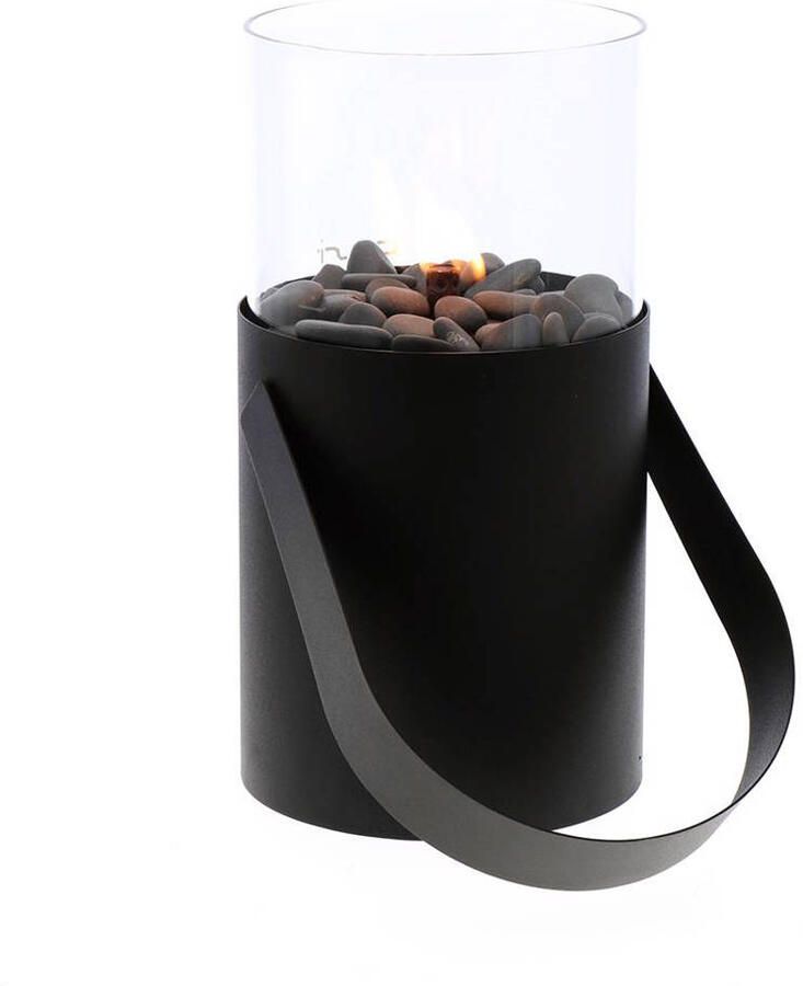 Cosi scoop Original Black Gaslantaarn Unieke sfeermaker Voor binnen en buiten Brand 5 tot 6 uur op een gascartouche - Foto 5