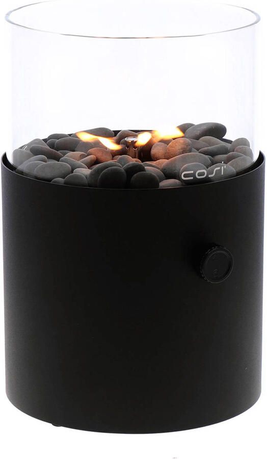 Cosi scoop XL Black Gaslantaarn Unieke sfeermaker Voor binnen en buiten Brand 5 tot 6 uur op een gascartouche - Foto 5