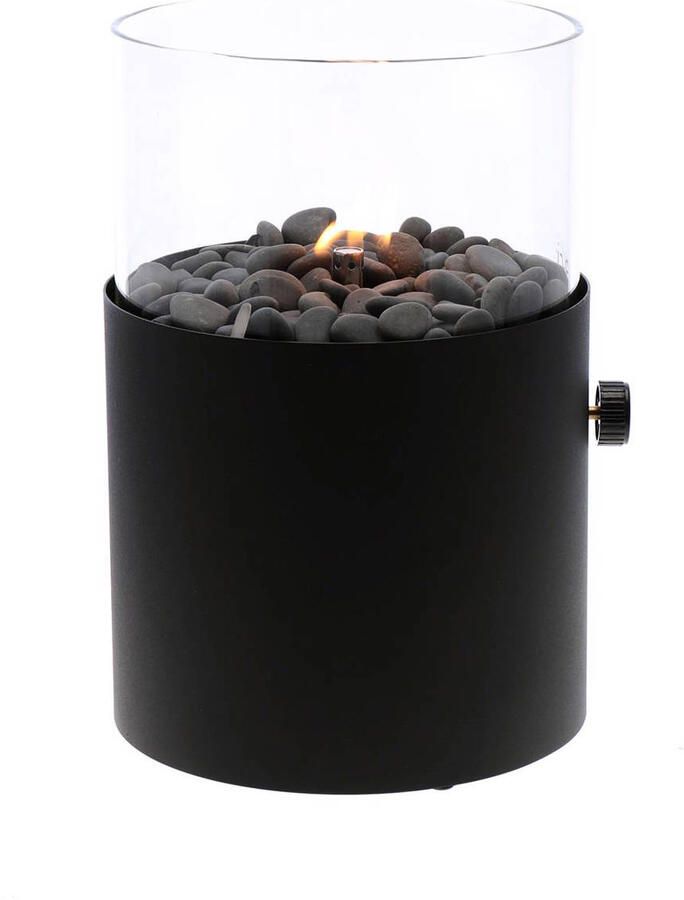 Cosi scoop XL Black Gaslantaarn Unieke sfeermaker Voor binnen en buiten Brand 5 tot 6 uur op een gascartouche - Foto 3