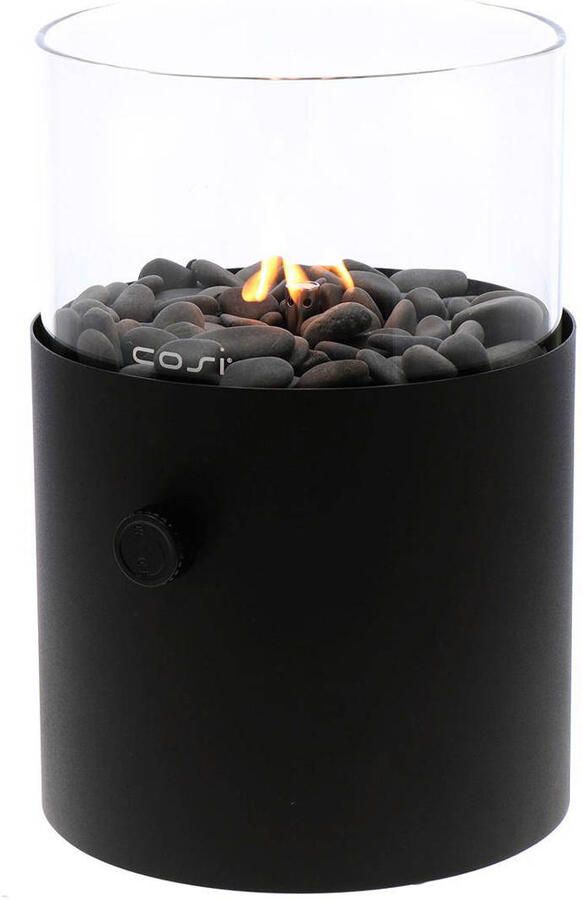 Cosi scoop XL Black Gaslantaarn Unieke sfeermaker Voor binnen en buiten Brand 5 tot 6 uur op een gascartouche - Foto 4