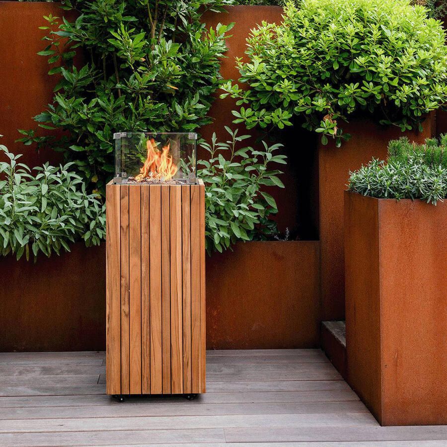 Cosi pillar Square gaslantaarn 40x40x110cm Laagste prijsgarantie!