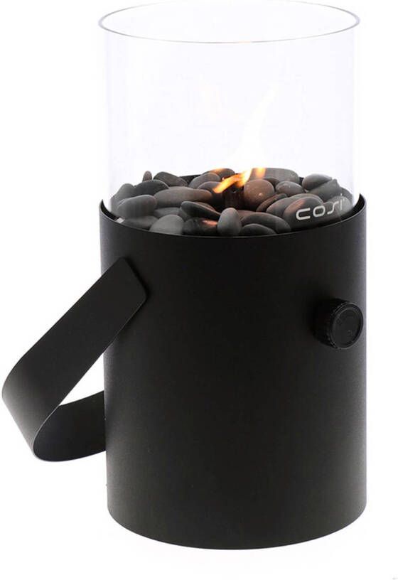 Cosi scoop Original Black Gaslantaarn Unieke sfeermaker Voor binnen en buiten Brand 5 tot 6 uur op een gascartouche - Foto 7