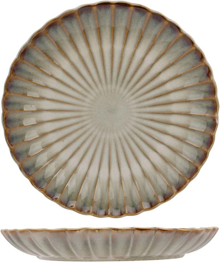Cosy & Trendy Dinerborden Astera Pearl Beige ø 27.5 cm 4 Stuks