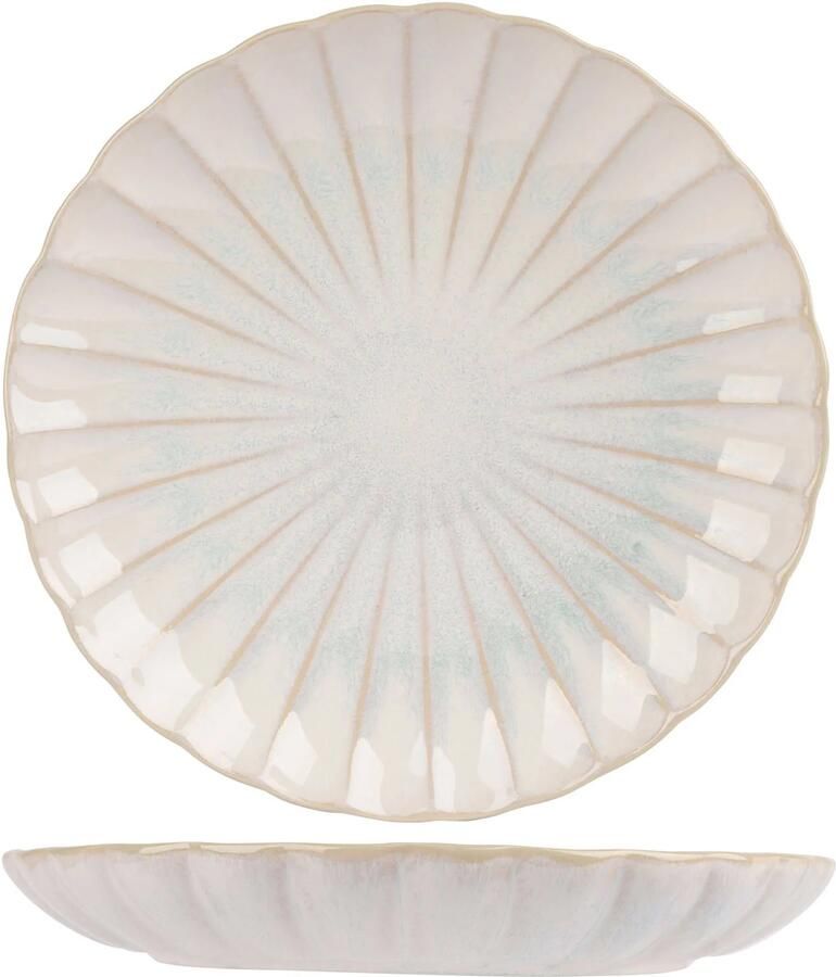 Cosy & Trendy Dinerborden Astera Pure Wit ø 27.5 cm 4 Stuks