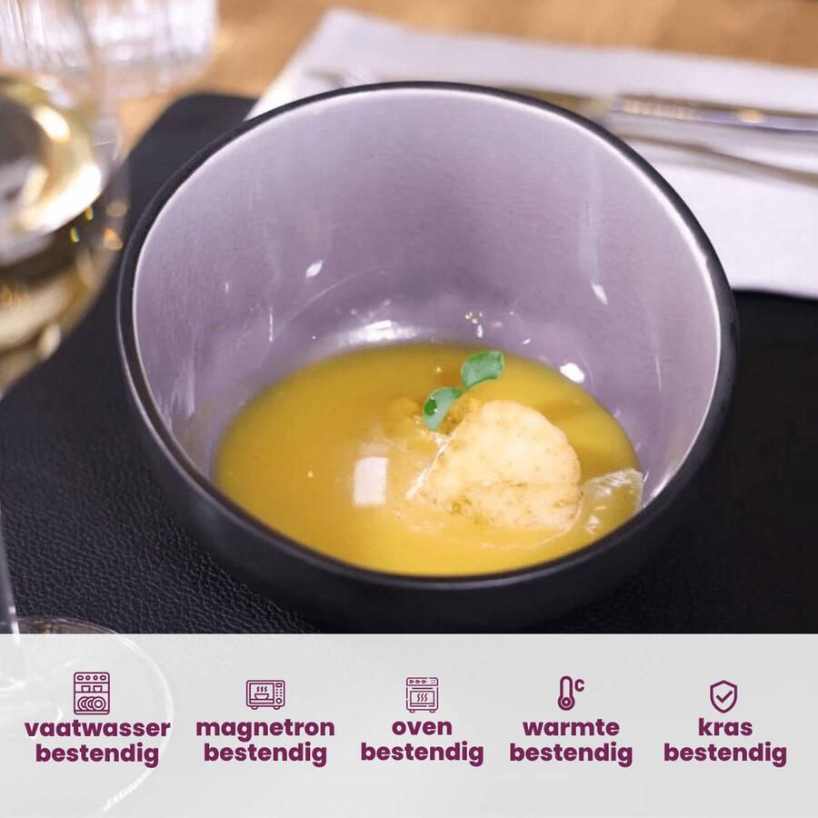 Cosy & Trendy Kleine Kommen Streetfood ø 12 cm | 350 ml 10 Stuks - Foto 4