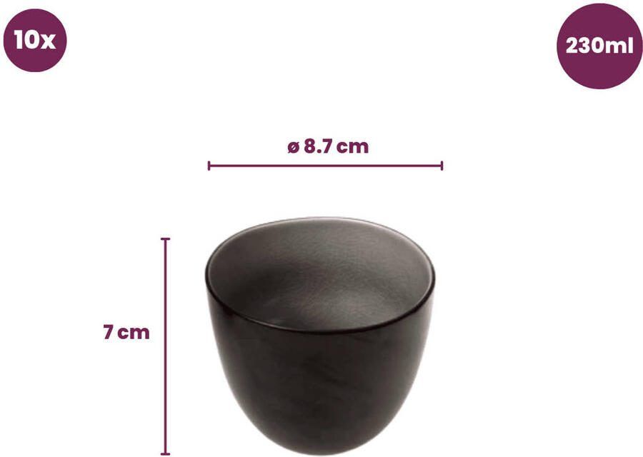Cosy&Trendy Streetfood Festival Kopje Ø 8.7 cm x 7 cm Set-10 - Foto 3