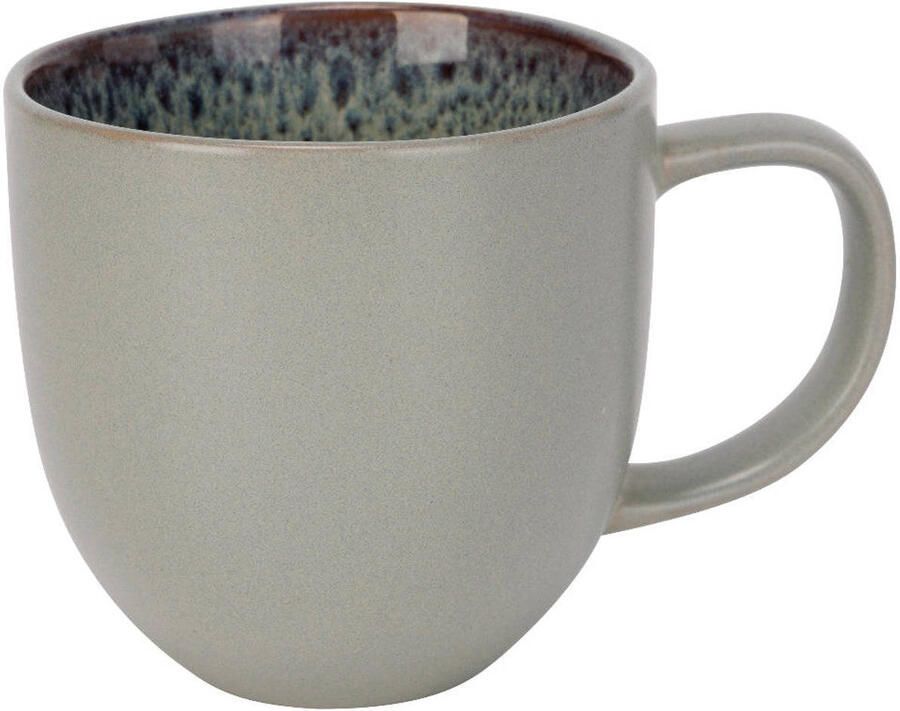 Cosy & Trendy Koffiemokken Onna Sand-Green 340 ml 6 Stuks