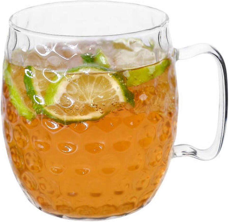 Cosy & Trendy Moscow Mule Cocktailglazen Borosilicaatglas 450 ml 6 Stuks