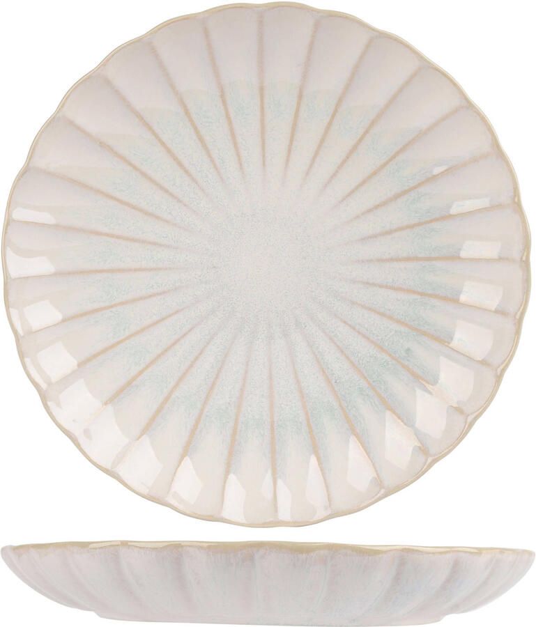 Cosy & Trendy Ontbijtborden Dessertborden Astera Pure Wit ø 21 cm 4 Stuks