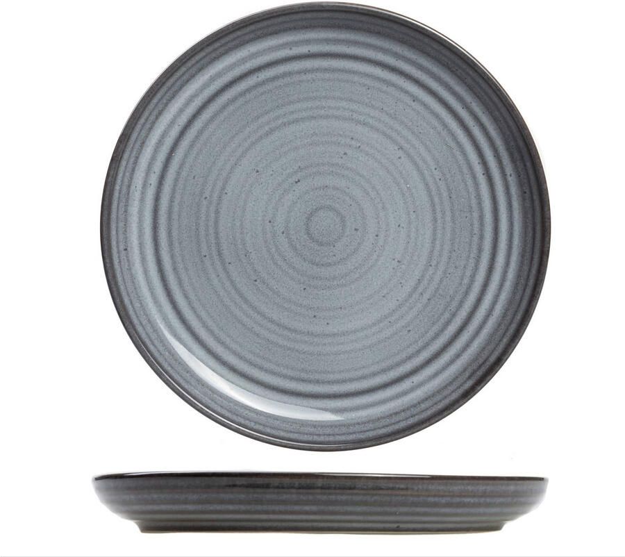 Cosy & Trendy Ontbijtborden Dessertborden Kentucky Grey ø 22 cm 4 Stuks