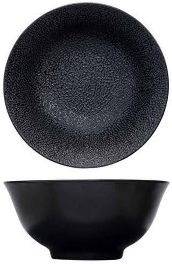 Cosy & Trendy Soepkommen Kommen Candy Black ø 16 cm 4 Stuks