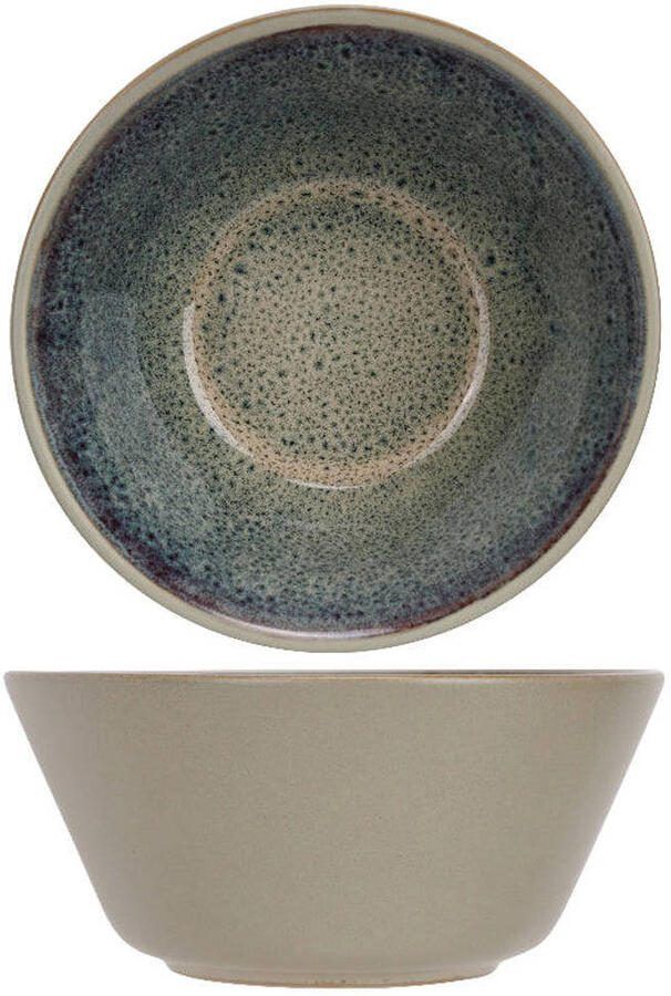 Cosy & Trendy Soepkommen Kommen Onna Sand-Green ø 15 cm 6 Stuks
