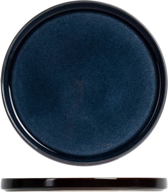 Cosy & Trendy Gebaksbordjes Kleine Bordjes Quintana Blue ø 14 cm 4 Stuks