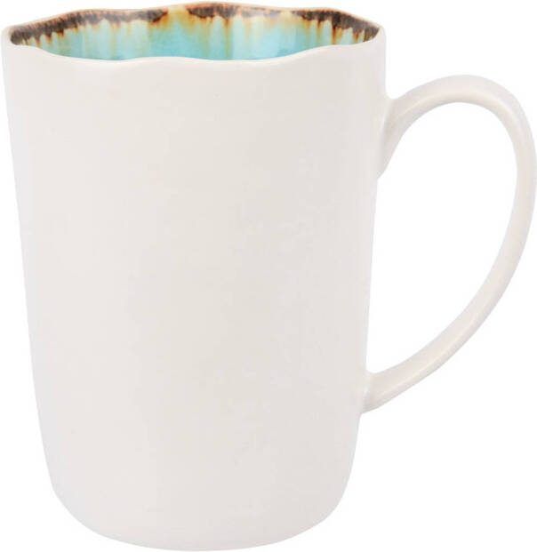 Cosy & Trendy Mokken Bekers Laguna Azzurro 390 ml 4 Stuks