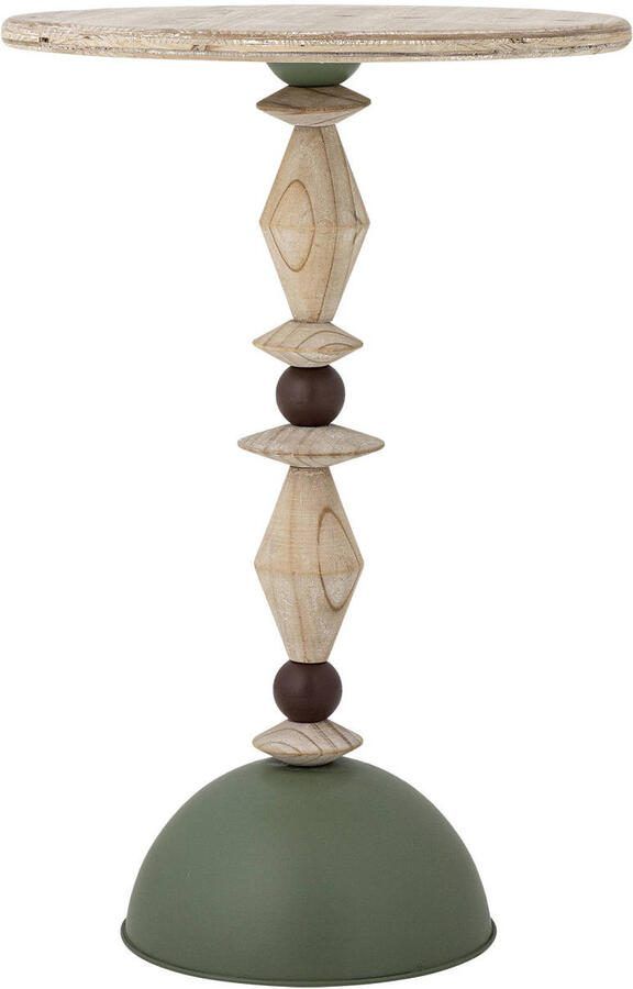 Bloomingville Ronde Bijzettafel Mannelli 40cm Groen