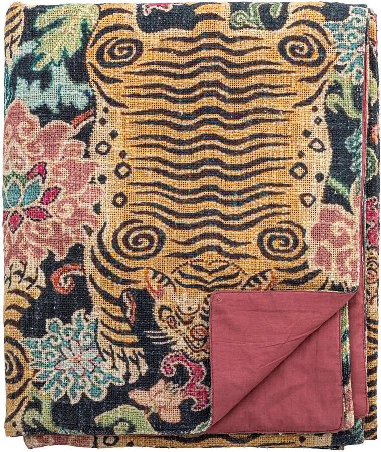 Bloomingville Plaid Lester 152 x 127cm Meerkleurig