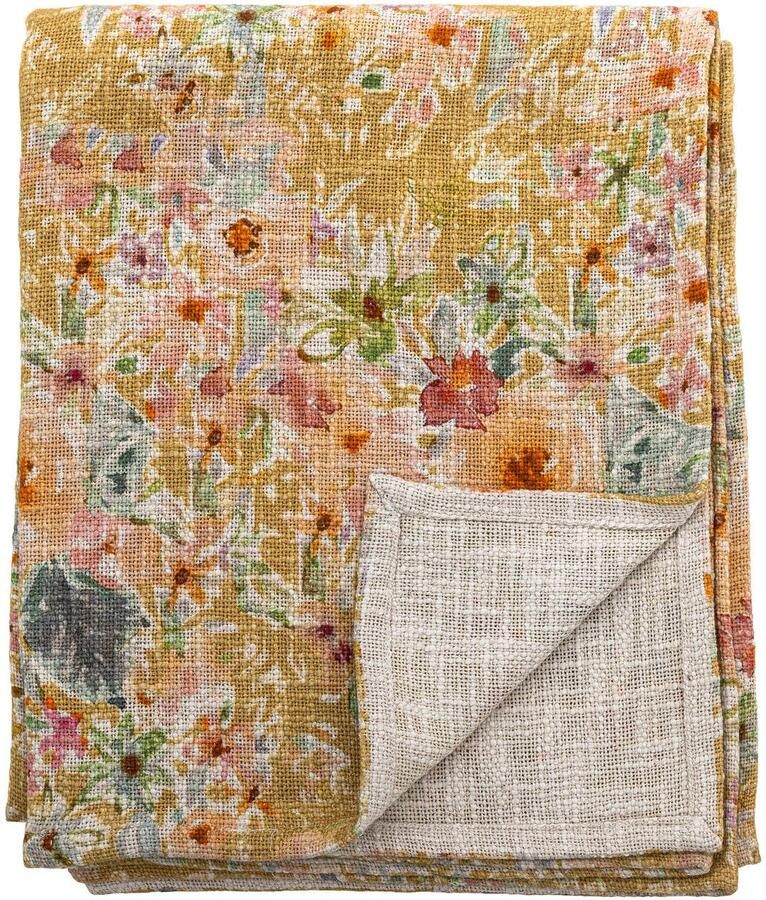 Bloomingville Plaid Manoj 152 x 127cm Meerkleurig