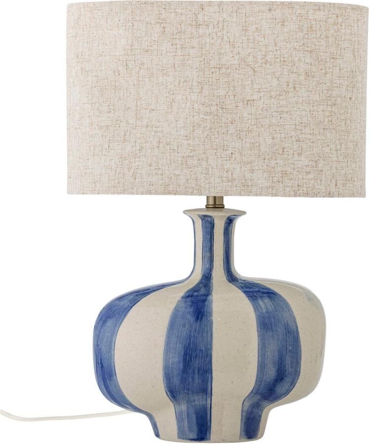 Bloomingville Tafellamp Alida 46cm hoog Blauw