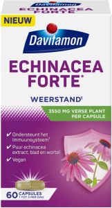 Davitamon Echinacea Forte* vegan voedingssupplement 60 capsules