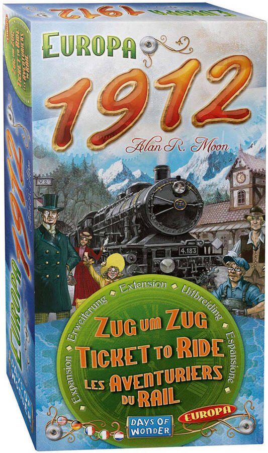 Days of Wonder Ticket to Ride europa 1912 uitbreidingsspel